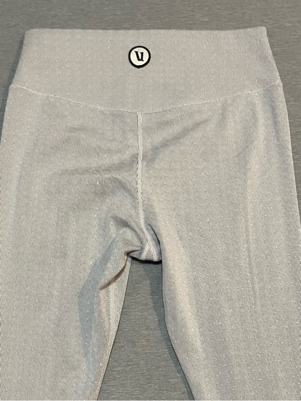 Vuori Houndstooth Leggings M High Rise Textured Athleisure Yoga - Picture 6 of 10